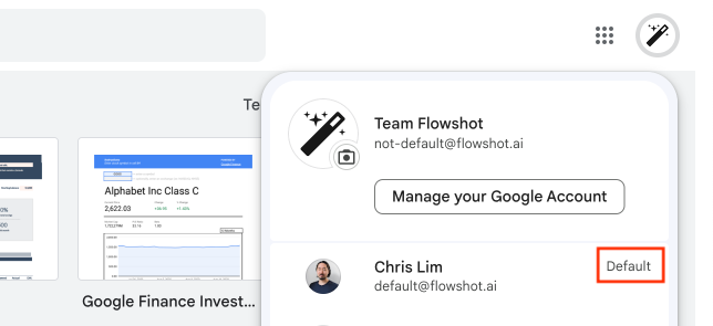 Multiple Google accounts detected 1